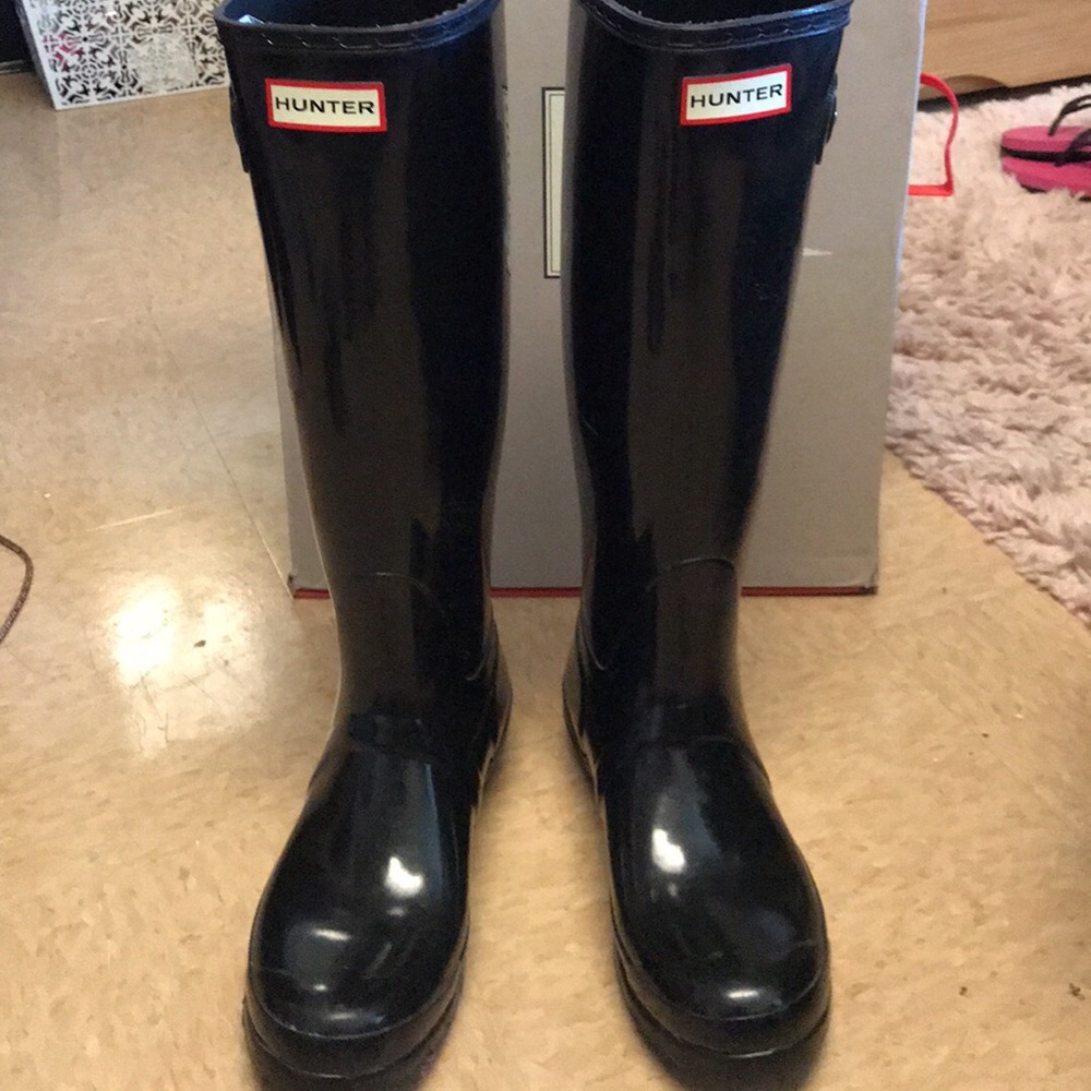 Black Hunter rain boots